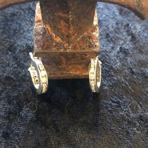 Silpada Cubic Zurconia and Silver Earrings